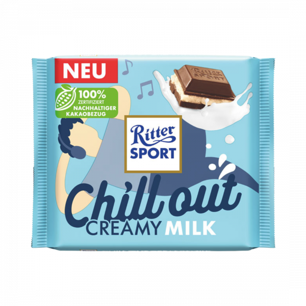 Ritter Sport Tasty Vibes Chill Out Creamy Milk, 100g